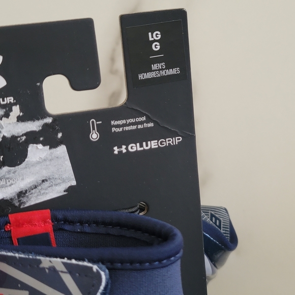 Under Armour UA F8 Novelty Limited Edition Football Gloves GlueGrip Men’s Size L - Picture 4 of 4